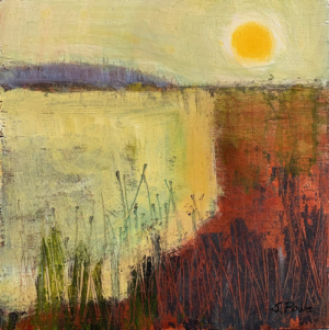 Harvest Gold - acrylic on board – 12”x12” - $275 (framed)