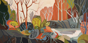 Anticipation - 30” x 60” - acrylic on canvas - SOLD