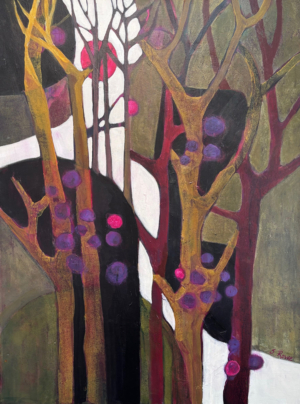 Bare Branches - 40”x 30” - acrylic on canvas - SOLD