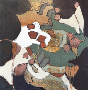 Beyond the Expected #1" - Acrylic on Board - 20" x 20" - $820 (framed)